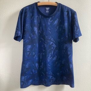 Uniqlo Meguru Yamaguchi‎ Dry Ex Bue Shirt Size Large
